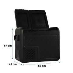 Cool Life CL 55 Litre Siyah Araç Tipi Buzdolabı 12/24 Volt