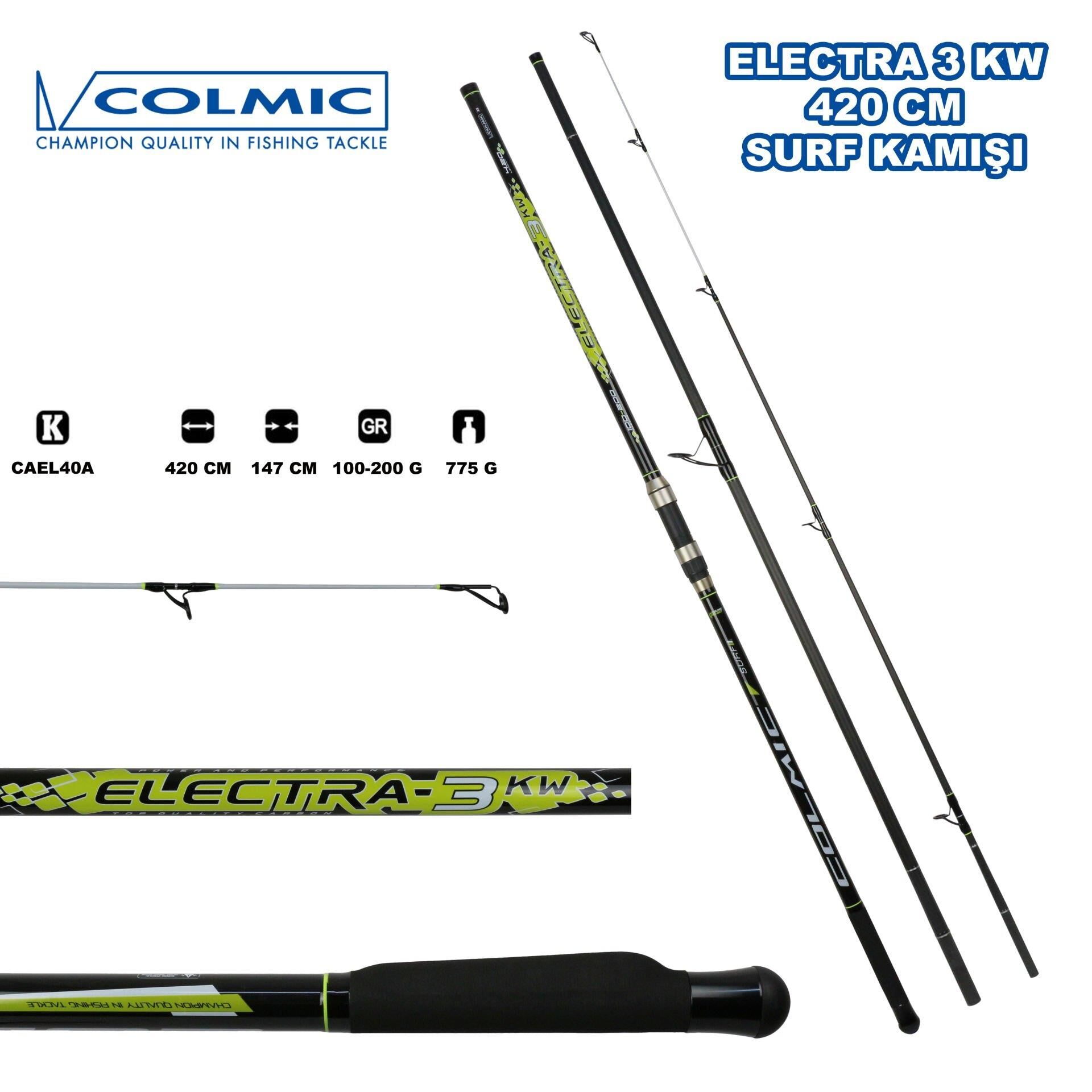 Colmic Electra 3KW 420cm 100-200g Surf Kamışı