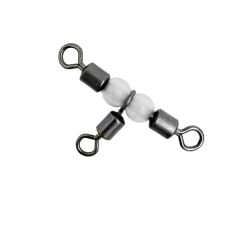 Albastar Boncuklu Inox Üçlü Fırdöndü - No:1*2