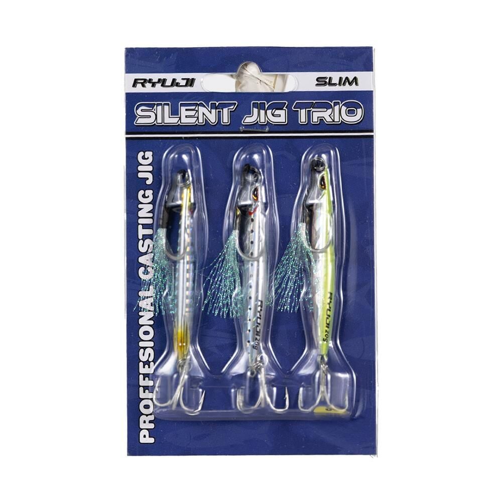 Ryuji Silent Jig Trio 10gr Zebra Mix (3 Adet)