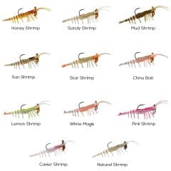 Hanfish Teke Baby Shrimp 5.5 cm 3.8 gr Silikon Karides