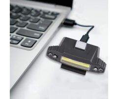 Watton WT-606 COB LED + 4 LED Şarj Edilebilir Kafa Feneri
