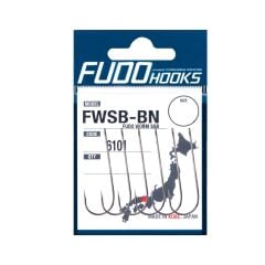 Fudo 6101 Worm SSB Black Nikel İğne No: 5/0