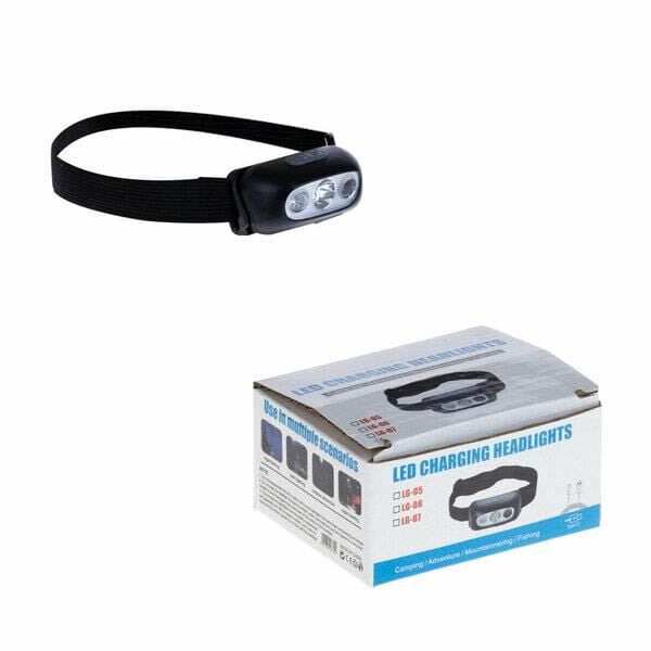 Foçalı Usb Şarjlı Sensörlü Kafa Lambası