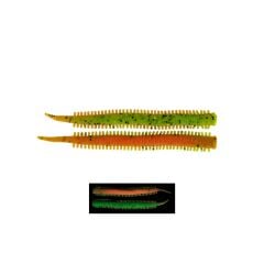 Fujin Yummy Sandworm 7cm LRF Silikonu UV Fire Tiger