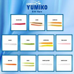 Caretta Yumiko 8cm Kokulu Lrf Silikon Yem