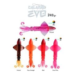 Fujin Calamax EVO 240gr Combo Squid Silikon Yem