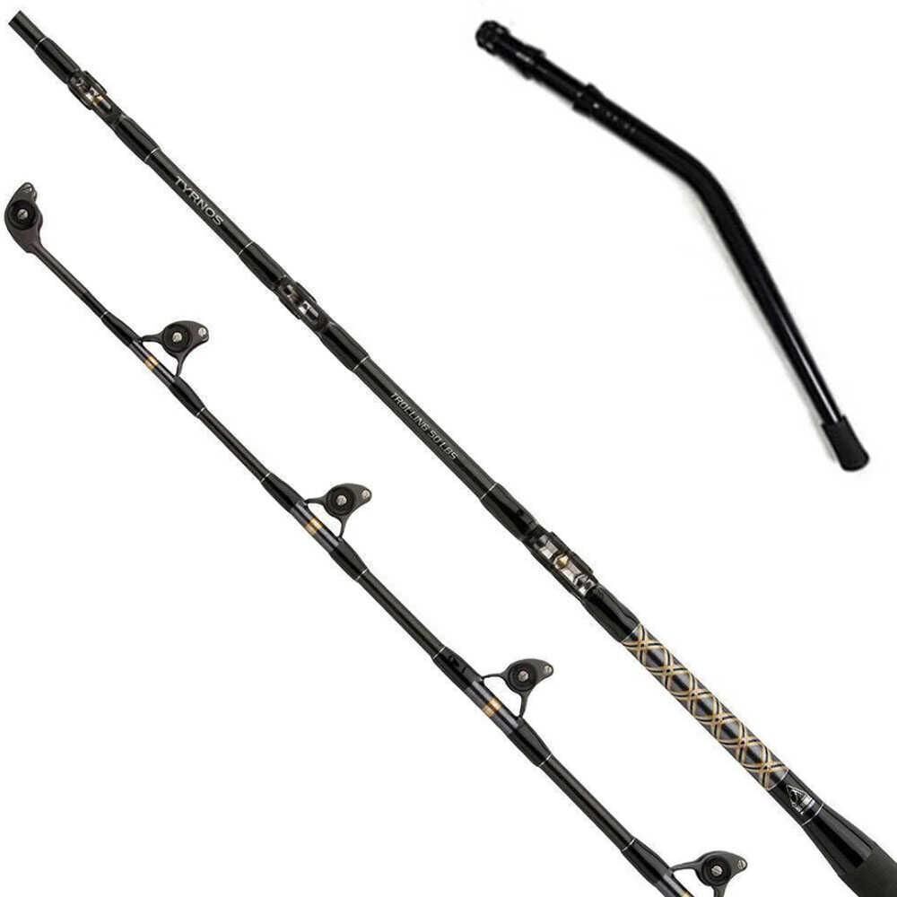 Shimano Tyrnos Trolling 130 LB 213cm Eğri Boyun Olta Kamışı