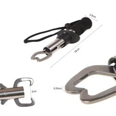 Bauer 18cm T Fish Grip Paslanmaz Çelik Balık Tutucu