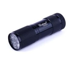 Black Watton WT-302 9 Led Mor Işık El Feneri