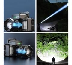 Watton WT-625 Gree TG Yağmur Suyu Geçirmez Sensörlü Kafa Lambası