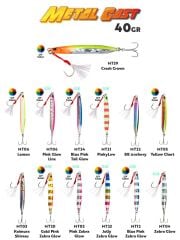 Fujin Metal Cast 40gr Shore Jig Metal Yem