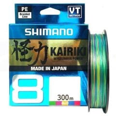 Shimano Kairiki 8 300m Multicolor İp Misina