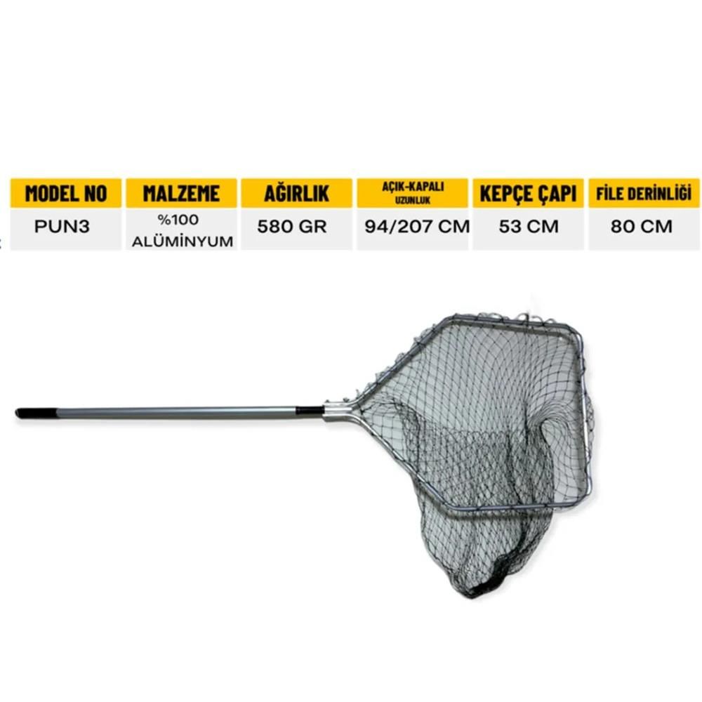 Foçalı Alüminyum Katlanır Kepçe-P3