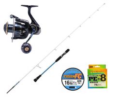 Bauer Bambam 60-140gr Shirbase 6000 Slow Jigging Olta Seti