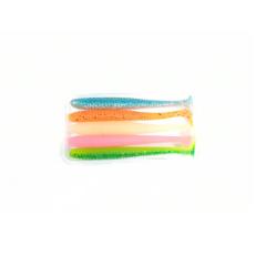 Lucky John S-Shad Tail 9.65 cm Silikon Yem - 5 Renk Mix