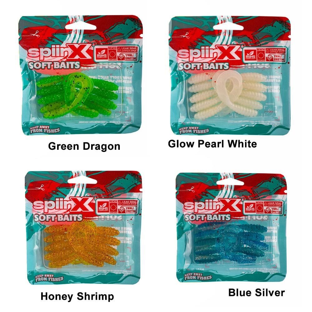 Spiinx Crazy Tail Kuyruk 75mm Silikon Yem