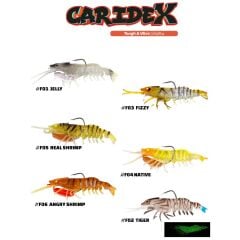 Fujin Caridex 65mm 6.3gr Silikon Karides Yem