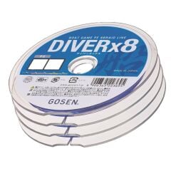 Gosen Diver Bot Game 8 Örgü 300m Multicolor İp Misina - 30PE 260lb