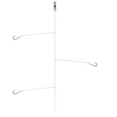 Mustad 1251 C 3 İğneli Hırsızlı Hazır Olta Bedeni