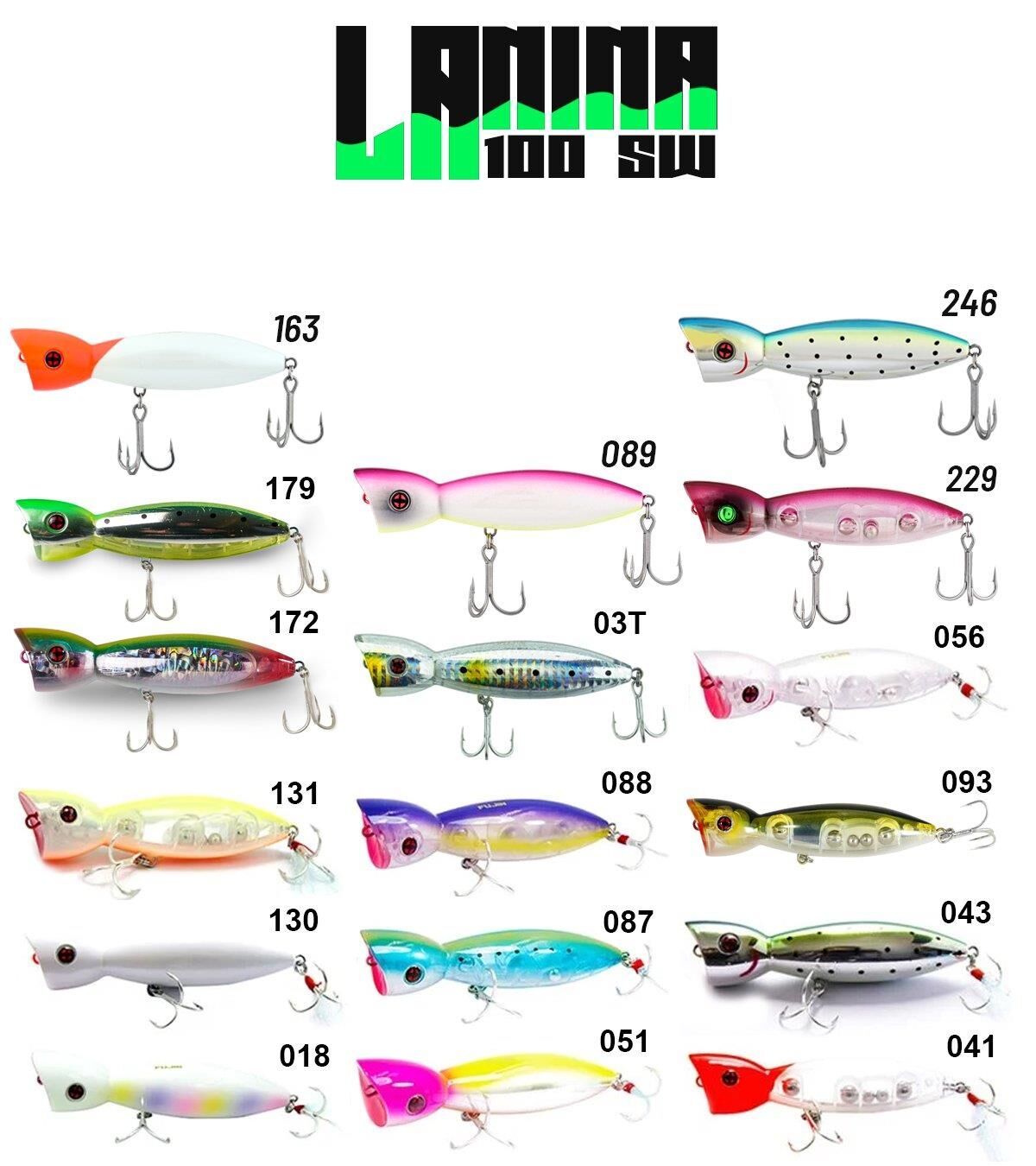 Fujin La Nina 100mm 24gr Su Üstü Popper