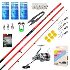 Bauer Furia Aston Tam Takım Üst Segment Surf Olta Seti