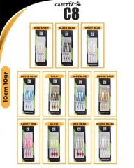 Caretta C8 10cm 10gr Lrf Silikon Yem