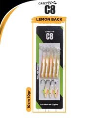 Caretta C8 10cm 10gr Lrf Silikon Yem Lemon Back