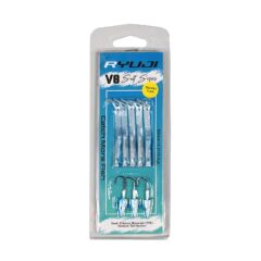 Ryuji V8 8cm 5,5gr LRF Silikon Yem Blue