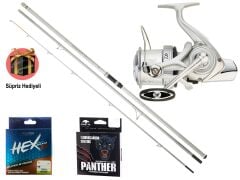 Daiwa Crosscast SÜPRİZ HEDİYELİ Tam Takım Surf Olta Seti