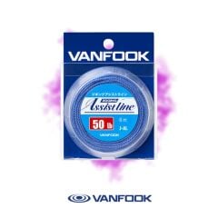 Vanfook J-AL Jiggıng Assist İpi Mavi - 50LB