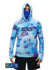 Fujin Pro Angler S24 Buff&Hoodi Echo Fish