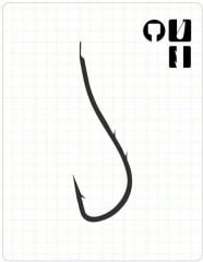 Fudo 2901 Ryusen Two Sliced Black Nikel İğne