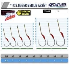 Owner Cultiva 11775 Jigger Medium Assist İğne