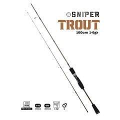 Fujin Sniper Trout 160cm 1-6gr LRF Kamış