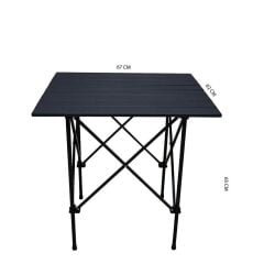 Gray Wolf Alüminyum Deluxe Katlanır Kamp Masası (Taşıma Çantalı) ALM102