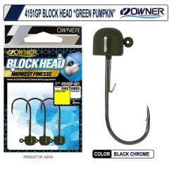 Owner 4151 Block Head Lrf Jighead - 5,4gr