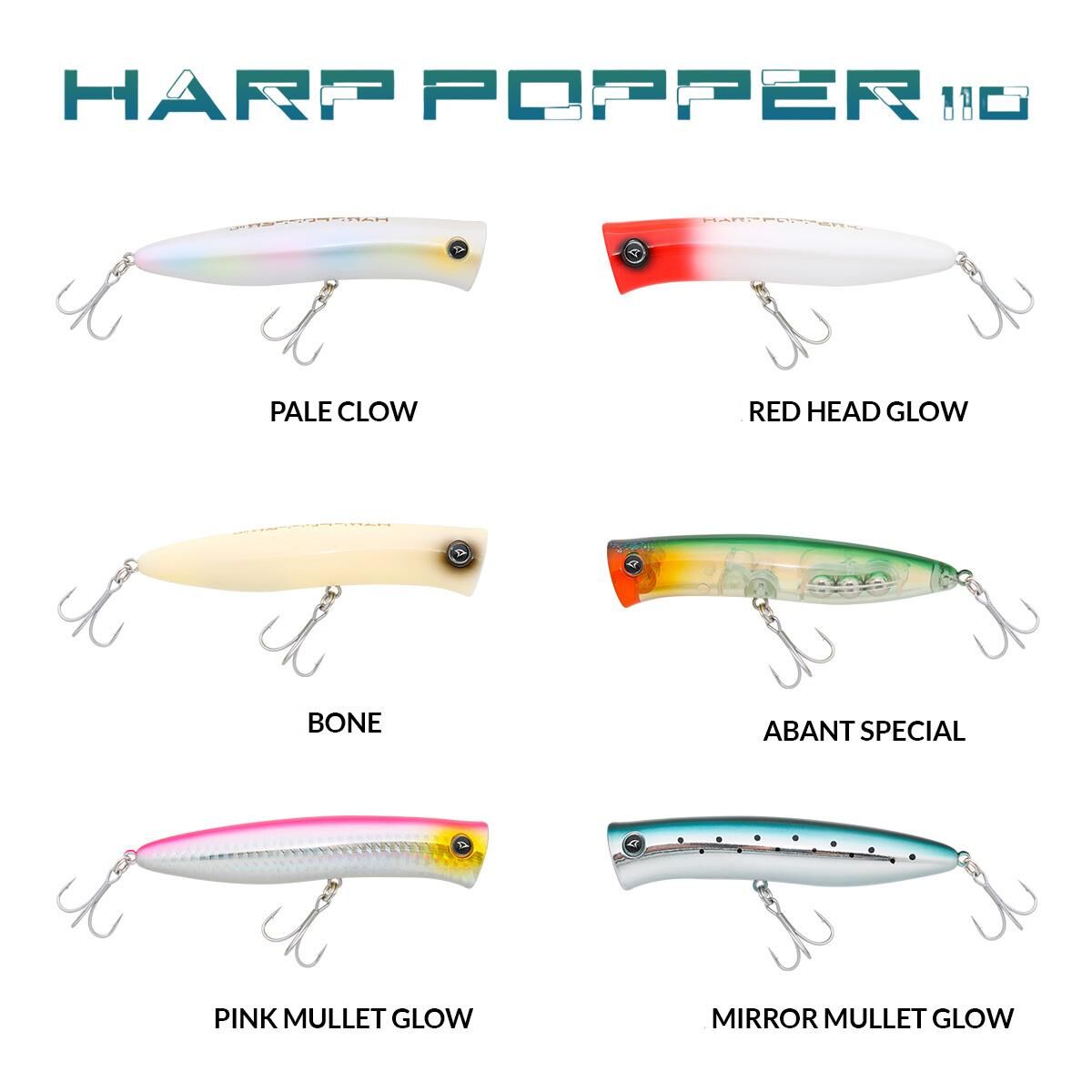 Hanfish Harp Popper 11cm 28gr Su Üstü Popper Yem