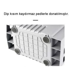 Shufa Çift Katlı Ekstra Dayanıklı Profesyonel Balıkçı Kutu Çanta 12L- Gri