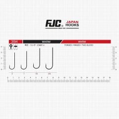 FJC 3194 Worm Black Nickel İğne