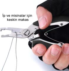 Shufa Çok Amaçlı Balıkçı Pense - Siyah